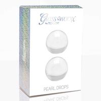 ToyJoy Glass Worxx Pearl Drops Boncuk Cam Dildo