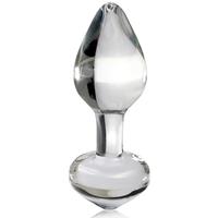 ToyJoy Glass Worxx Stargazer Plug Cam Dildo