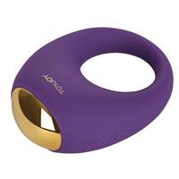 ToyJoy Luz Eclipse Vibrating Cock Ring Purple Titreşimli Penis Halkası