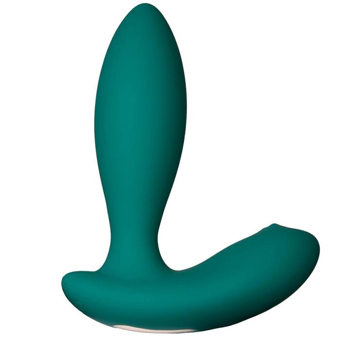 Vibio Rivera Vibrating Anal Plug Green Telefon Kontrol Anal Vibratör