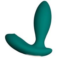 Vibio Rivera Vibrating Anal Plug Green Telefon Kontrol Anal Vibratör