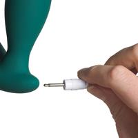 Vibio Rivera Vibrating Anal Plug Green Telefon Kontrol Anal Vibratör