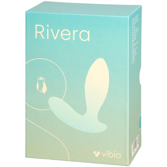 Vibio Rivera Vibrating Anal Plug Green Telefon Kontrol Anal Vibratör