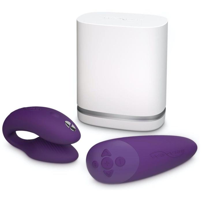 We-Vibe Chorus Purple Çiftlere Özel Telefon Kontrollü Vibratör