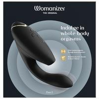 Womanizer Duo 2 Black Emiş Güçlü G-Noktası Vibratör
