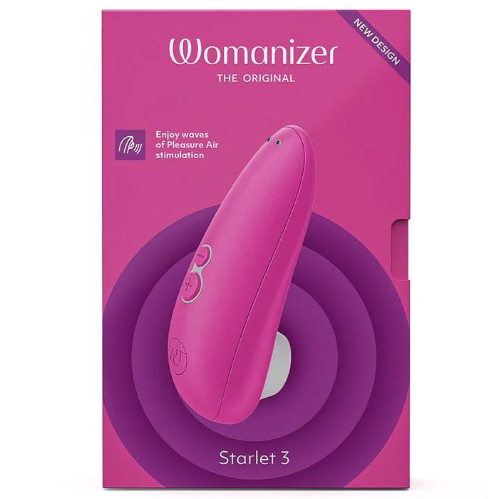 Womanizer Starlet 3 Air Pulse Stimulator Klitoris Emiş Vibratör-Pink