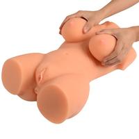 Xise Busty Huge Emma Silicone Body Slut Vibration Realistik Vücut Masturbator ve Jel