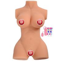 Xise Busty Huge Emma Silicone Body Slut Vibration Realistik Vücut Masturbator ve Jel Paket