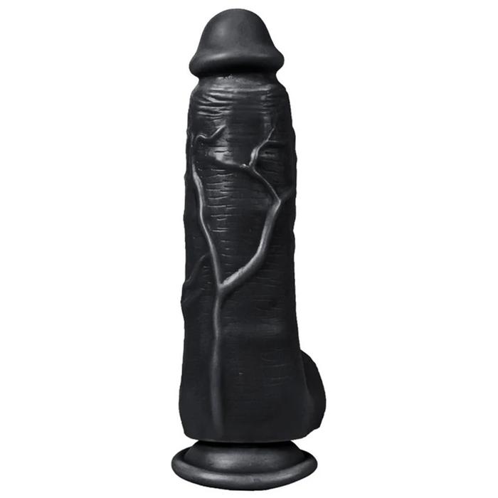 Xise Dildo Series Adam Rubber Black 21 cm Realistik Penis XS-WBC10012