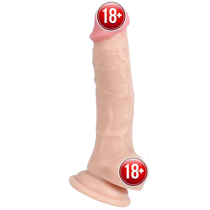 Xise Dildo Series Adonis Flesh 18 cm Realistik Penis XS-WBC10018