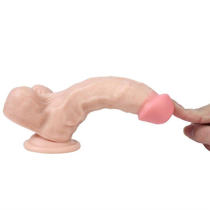 Xise Dildo Series Adonis Flesh 18 cm Realistik Penis XS-WBC10018