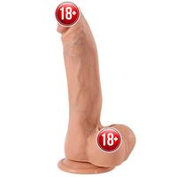 Xise Dildo Series Ahern Flexible 22 cm Realistik Penis XS-WBC10085