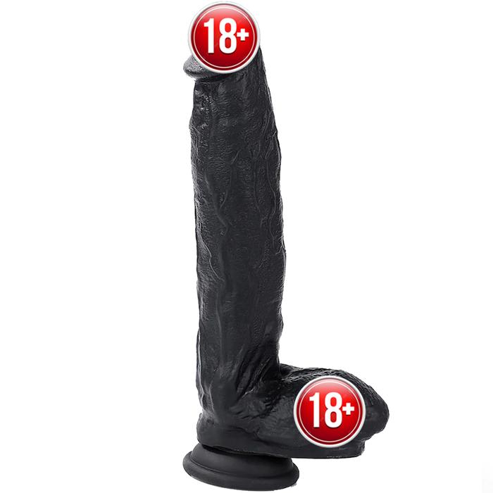 Xise Dildo Series Blade Black Doku Büyük Realistik Penis XS-WBC10040