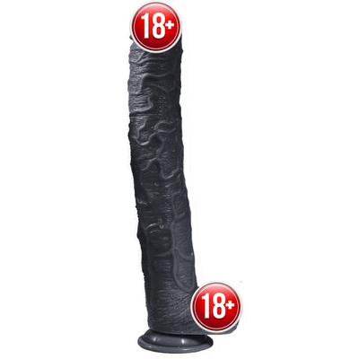Xise Dildo Series Huoer Black Flexible 29 cm Realistik Büyük Penis XS-WBC10068