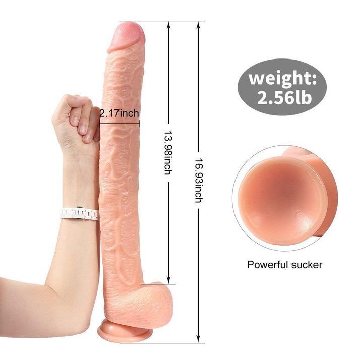 Xise Dildo Series Huoer Flexible 29 cm Realistik Büyük Penis XS-WBC10068