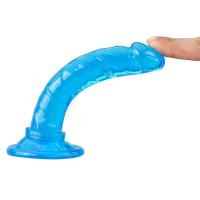 Sexual World Jelly Silicone 14.5 cm Anal ve Vajinal Realistik Penis-Flesh