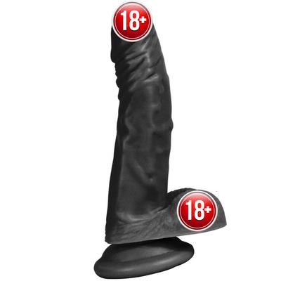 Xise Dildo Series Magic Dream Black 21 cm Realistik Penis XS-WBC10038