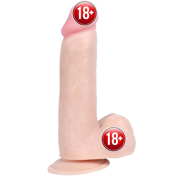 Xise Dildo Series Magic Mirage Flesh 20 cm Realistik Penis XS-WBC10037