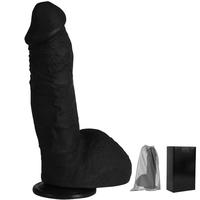 Xise Dildo Series Neptune Black Natural Doku Realistik Penis XS-WBB10052