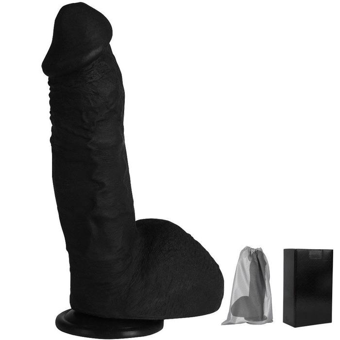 Xise Dildo Series Neptune Black Natural Doku Realistik Penis XS-WBB10052