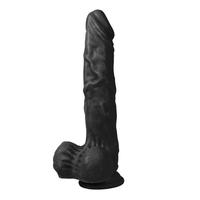 Xise Dildo Series Victory Hero Black 24 cm Realistik Penis XS-WBC10005