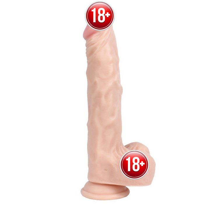 Xise Dildo Series Victory Hero Flesh 24 cm Realistik Penis XS-WBC10005