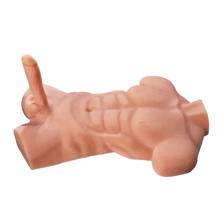Xise Jack Jones Realistik Silikon Vücut Titreşimli Erkek Masturbator XS-MA30009