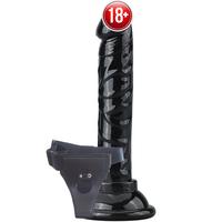 Xise Strapon Series Black 14.5 cm Belden Bağlamalı Kemerli Penis
