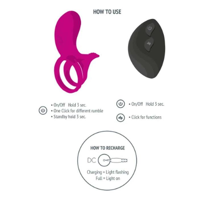 Xocoon Couples Stimulator Ring Titreşimli Penis Halkası
