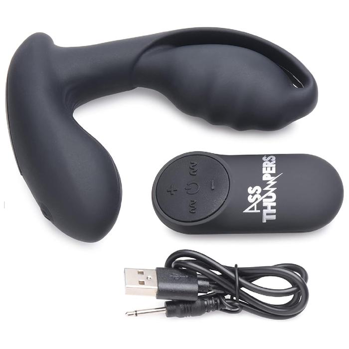 XrBrands Power P-Stim 7X Hollow Silicone Prostate Plug