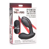 XrBrands Power P-Stim 7X Hollow Silicone Prostate Plug