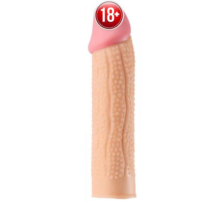 Yeain Max-Man Extension Sleeve Add 1.2'' Tırtıklı Realistik Penis Kılıfı