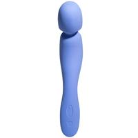 Dame Products Com Curved Body Wand Massager Vibratör Blue