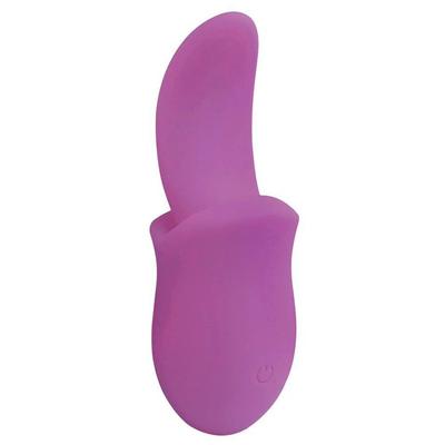 Erox Aphrodisia Tongue Vibe Klitoral Dil Vibratör-Purple