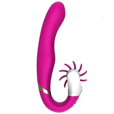 Erox Dave 2 Licking Dil Hareketli Isıtmalı G-Spot Vibratör-Purple