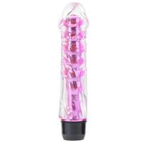 Erox Dildo Vibes G-Stimulant Multispeed Vibrator Pink Titreşimli Penis