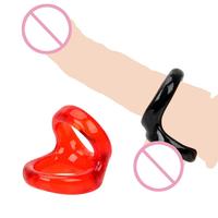 Erox Easy Realese Duo Silicone Cock Ring Red Penis Halkası