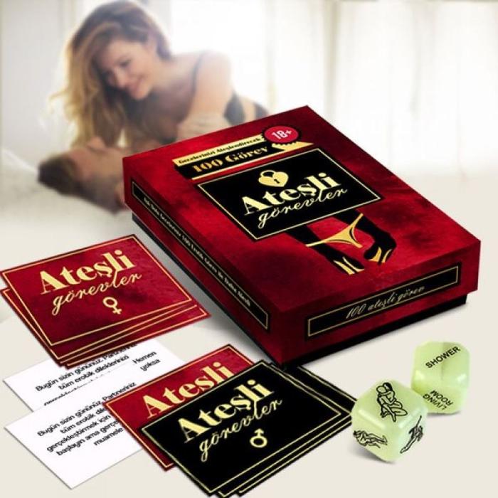 Erox Erotic Love Game Ateşli Görevler Oyunu Sex Kartları