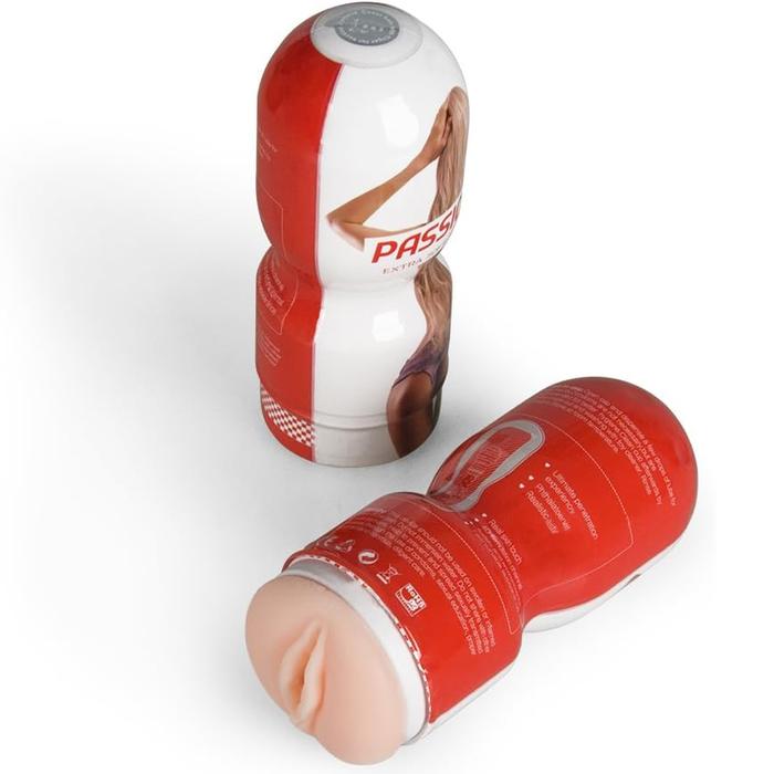 Erox Passion Cup For Men Masturbation Titreşimli Realistik Vajina