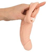 Erox Penis Sleeve With Extension Winxy Testis Geçirmeli Realistik Penis Kılıfı