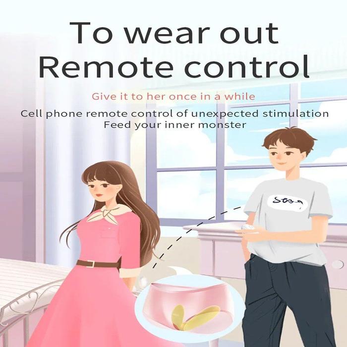 Erox Phone Control Orgasm Telefon Kontrollü Giyilebilir Vibratör