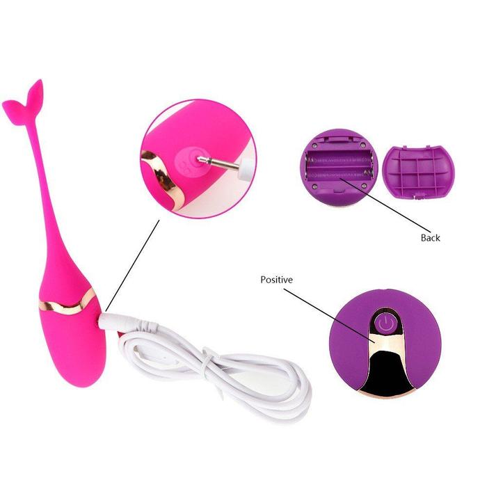 Erox Private Remote Control Wearable Giyilebilir Vibratör-Purple