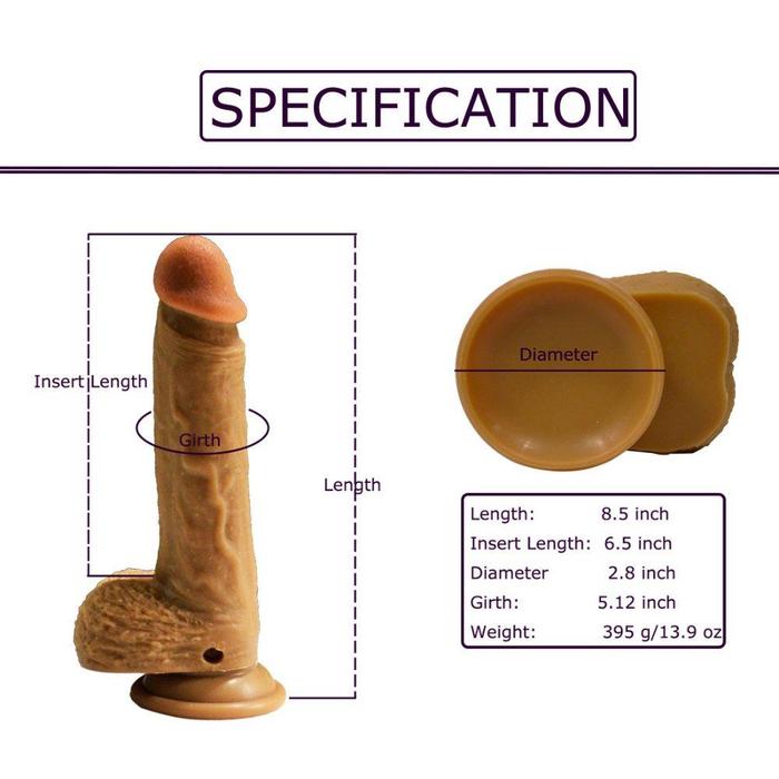 Erox Stimulation Of Rotation Dildo Dönebilen Kemerli Hareketli Penis