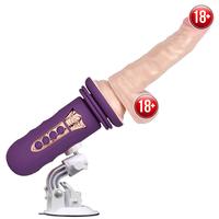 Erox The Sex Machine With Dildo Purple Realistik Penis Uyumlu Sex Makinesi