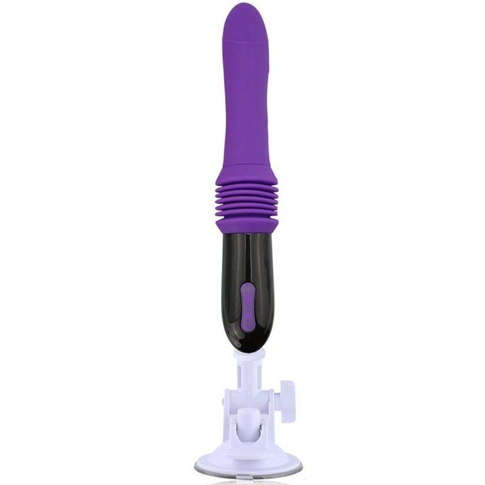 Erox Vibes Yönü Ayarlanabilir İleri Geri Hareketli Thrusting Vibratör-Purple