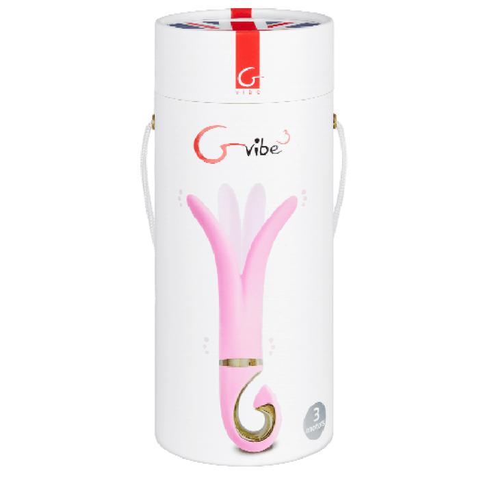 GVibe3 Powerful Motors Candy Pink Couples Çift Stimülasyon Vibrator
