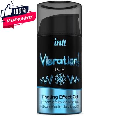 İntt Vibration Gel Blue İce Sıvı Jel Vibratör 15 ml. For Woman