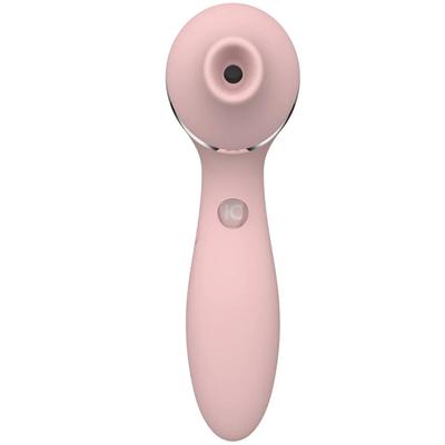 KissToy Polly Plus 2 In 1 Emiş Güçlü Klitoral Vibratör-Pink