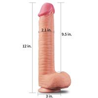 Lovetoy Dual Layered Cock 30 cm Büyük Realistik Penis LV411013