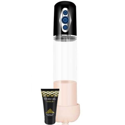 Lovetoy Maximizer Worx Elite Otomatik Emişli Penis Pompası ve Titan Jel Gold